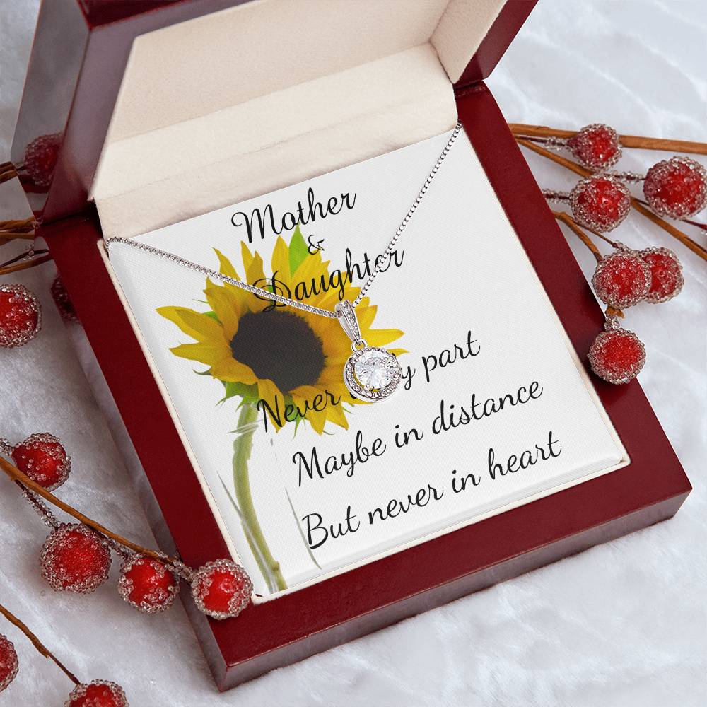 Mother Necklace - Mother Gift - Never Truly Part Mother's Day Necklace Mother's Day Eternal Hope Necklace
