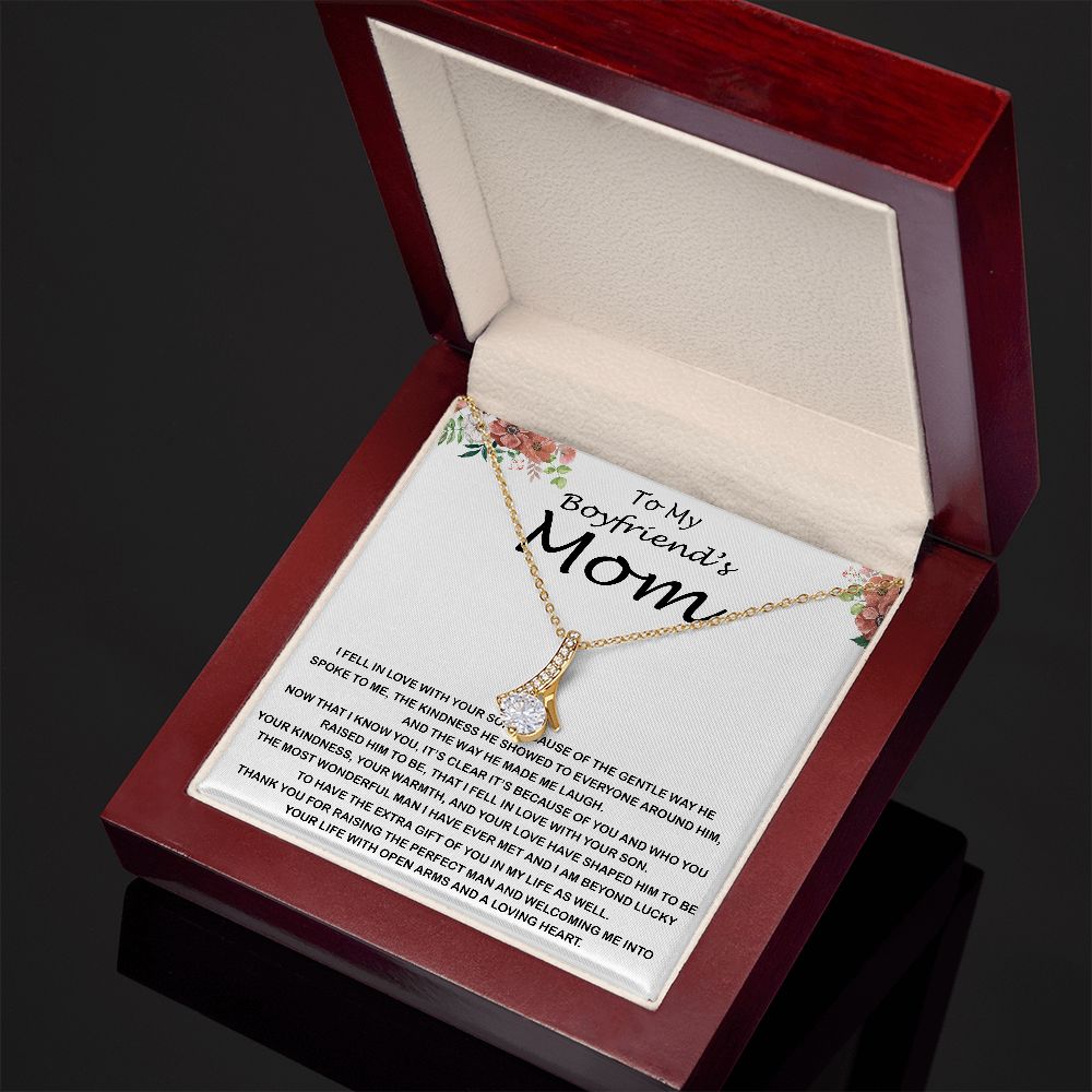 Mom Necklace, Mother-In-Law Necklace, Necklace Gift To My Boyfriend's Mom Gift, Future Mother-In-Law Necklace, Mother's Day Alluring Beautiful Necklace