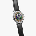 Scottish Hunter Celtic Circle Silver Automatic Watch Size 46mm