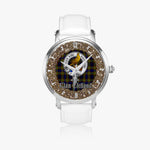 Scottish Clelland Celtic Circle Silver Automatic Watch Size 46mm
