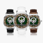 Scottish Henderson Celtic Circle Silver Automatic Watch Size 46mm