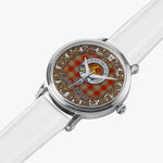 Scottish Chattan Celtic Circle Silver Automatic Watch Size 46mm