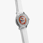 Scrymgeour Scottish Clan Tartan Crest Badge Silver Automatic Watch Size 46mm