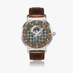Scottish Bell Celtic Circle Silver Automatic Watch Size 46mm