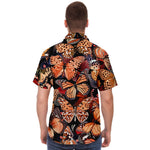 Men Hawaiian Shirt Butterflies Hawaiian Men Short Sleeve Shirt