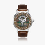 Scottish Craig Celtic Circle Silver Automatic Watch Size 46mm