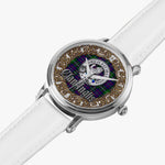 Scottish Inglis Celtic Circle Silver Automatic Watch Size 46mm