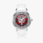Sinclair Scottish Clan Tartan Silver Automatic Watch Size 46mm
