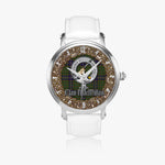 Scottish MacMillan Celtic Circle Silver Automatic Watch Size 46mm