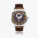Scottish Dalrymple Celtic Circle Silver Automatic Watch Size 46mm