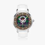 Scottish Young Celtic Circle Silver Automatic Watch Size 46mm