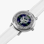 Blake Scottish Clan Tartan Crest Badge Silver Automatic Watch Size 46mm