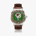 Scottish Boyle Celtic Circle Silver Automatic Watch Size 46mm