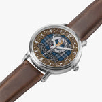 Scottish Napier Celtic Circle Silver Automatic Watch Size 46mm
