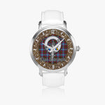 Scottish Dalrymple Celtic Circle Silver Automatic Watch Size 46mm