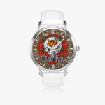 Scottish Hay Celtic Circle Silver Automatic Watch Size 46mm