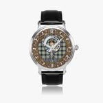 Scottish Bell Celtic Circle Silver Automatic Watch Size 46mm