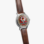 Scottish Rattray Celtic CIrcle Silver Automatic Watch Size 46mm