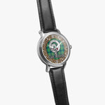 Scottish Kennedy Celtic Circle Silver Automatic Watch Size 46mm