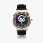 Scottish Hunter Celtic Circle Silver Automatic Watch Size 46mm