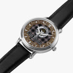 Scottish Moffat Celtic Circle Silver Automatic Watch Size 46mm