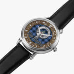 MacNeill Of Barra Celtic Circle Silver Automatic Watch Size 46mm