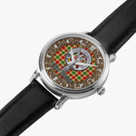 Scottish Gibson Celtic Circle Silver Automatic Watch Size 46mm