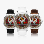 Scottish MacKintosh Celtic Circle Silver Automatic Watch Size 46mm