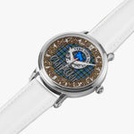 Scottish Weir Celtic Ring Silver Automatic Watch Size 46mm