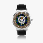 Scottish Smith Celtic Circle Silver Automatic Watch Size 46mm