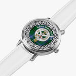 Henderson Scottish Clan Tartan Old Silver Automatic Watch Size 46mm