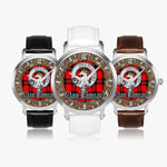 Scottish Ramsay Celtic Circle Silver Automatic Watch Size 46mm