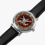Scottish Wallace Celtic Circle Silver Automatic Watch Size 46mm