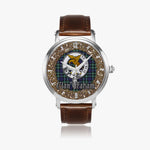 Scottish Graham Celtic Circle Silver Automatic Watch Size 46mm