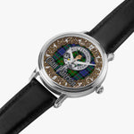 Scottish Paterson Celtic Circle Silver Automatic Watch Size 46mm
