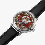 Scottish Hay Celtic Circle Silver Automatic Watch Size 46mm