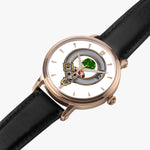 Abercrombie Badge Gold Unisex Automatic Watch (Rose Gold)  Size 46mm