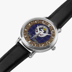 Scottish Fleming Celtic Circle Large Silver Automatic Watch Size 46mm