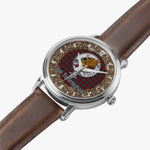 Scottish Fotheringham Celtic Circle Large Silver Automatic Watch Size 46mm