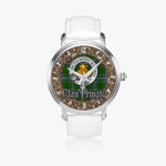 Scottish Pringle Celtic Circle Silver Automatic Watch Size 46mm