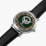 Scottish Henderson Celtic Circle Silver Automatic Watch Size 46mm