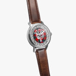 Sinclair Scottish Clan Tartan Silver Automatic Watch Size 46mm