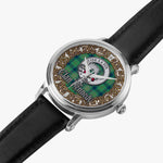 Scottish Kennedy Celtic Circle Silver Automatic Watch Size 46mm