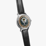 Scottish Calder Celtic Circle Silver Automatic Watch Size 46mm