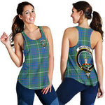Scottish MacIntyre Hunting Ancient Clan Tartan Tank Top Women's - Crest Classic
