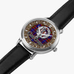 Scottish Trotter Celtic Ring Silver Automatic Watch Size 46mm