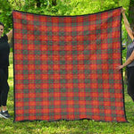 Scottish MacNab Ancient Clan Tartan Quilt - Classic