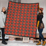 Scottish MacNab Ancient Clan Tartan Quilt - Classic