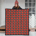 Scottish MacNab Ancient Clan Tartan Quilt - Classic