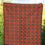 Scottish MacNab Ancient Clan Tartan Quilt - Classic